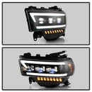 Spyder 19-22 Dodge Ram 2500/3500 (Halogen Model Only) Proj. Headlights (PRO-YD-DR19HDHALAP-SEQ-BK)-9