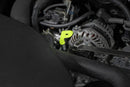 PERRIN 15-26 Subaru WRX & 13-26 BRZ/FR-S/86/GR86 Dipstick Handle P Style - Neon Yellow-1