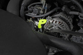 PERRIN 15-26 Subaru WRX & 13-26 BRZ/FR-S/86/GR86 Dipstick Handle P Style - Neon Yellow