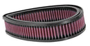 K&N Custom Air Filter 6.25in OS Width / 9.688in OS Length / 2.188in Height-1