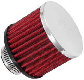 K&N 1.25in Flange ID x 3in OD x 2.5in H Rubber Base Crankcase Vent Filter - 0
