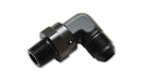Vibrant -6AN to 1/8in NPT Male Swivel 90 Degree Adapter Fitting-2