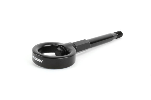 PERRIN 18-21 Subaru WRX & STI / 13-25 BRZ / 17-20 Toyota 86 Tow Hook Kit (Front) - Flat Black
