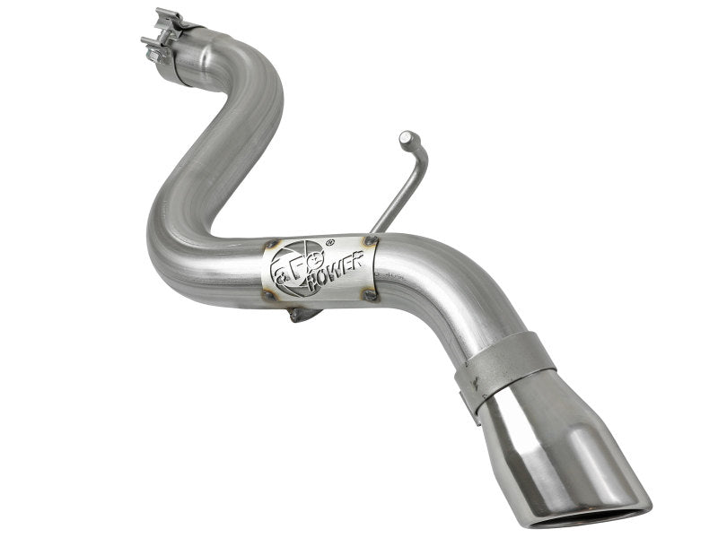 aFe MACH Force-Xp Axle-Back Exhaust System w/Polished Tip 18-20 Jeep Wrangler L4-2.0T / V6-3.6L - 0