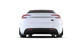 Rally Armor 24-26 Tesla Model 3 Highland Black UR Mud Flap Metallic Black Logo - 0
