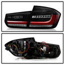 Spyder BMW 3 Series F30 2012-2018 Full LED Tail Lights (ALT-YD-BMWF3012-SEQ-BK) Black (WONT FIT X3)-10