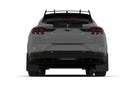 Rally Armor 2021-25 Ford Mach-E Rally Edition Black UR Mud Flap Metallic Black Logo-4