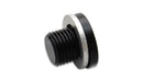 Vibrant M10 x 1.0 Metric Aluminum Port Plug with Crush Washer-1