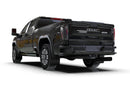 Rally Armor 20-26 GMC Sierra 2500/3500 HD Denali Black Mud Flap w/White Logo-3