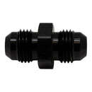 DeatschWerks 6AN Male Flare to 6AN Male Flare Coupler - Anodized Matte Black-1