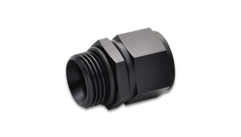 Vibrant -12AN Female to -12AN Male Straight Cut Adapter with O-Ring - 0