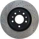 StopTech 04-09 Mazda RX-8 Slotted & Drilled Right Front Rotor-1