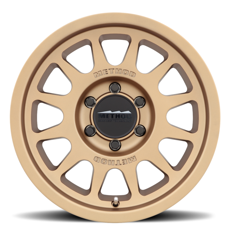 Method MR703 17x8.5 0mm Offset 6x135 87mm CB Method Bronze Wheel - 0