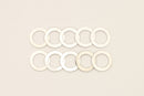 DeatschWerks -4 AN Aluminum Crush Washer (Pack of 10)-3