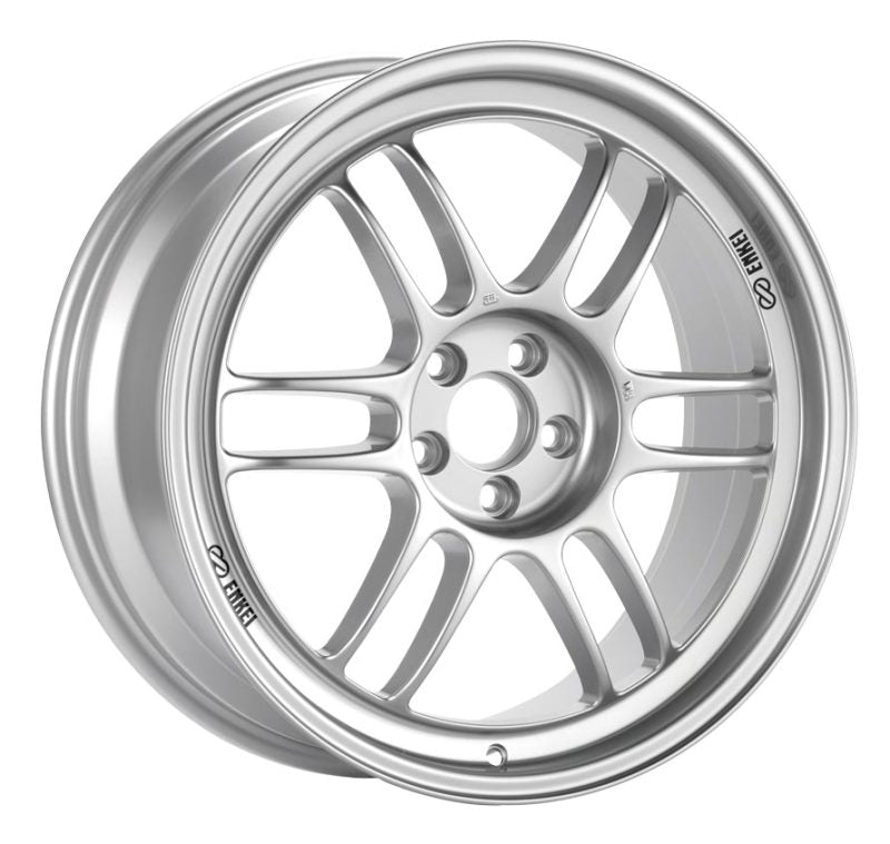 Enkei RPF1 17x7.5 5x100 48mm Offset 73mm Bore Silver Wheel