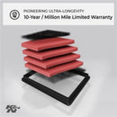 K&N Replacement Air Filter SAAB 900 V6-2.5L 1994-95-3