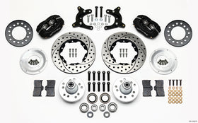Wilwood Forged Dynalite Front Kit 11.00in Drilled 62-72 CDP A Body - 9in Drum - 0