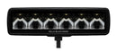 Hella Universal Black Magic 6 L.E.D. Mini Light Bar - Spot Beam-3