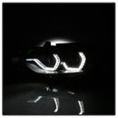 Spyder 12-14 BMW F30 3 Series 4DR Projector Headlights - LED DRL - Black (PRO-YD-BMWF3012-DRL-BK)-6