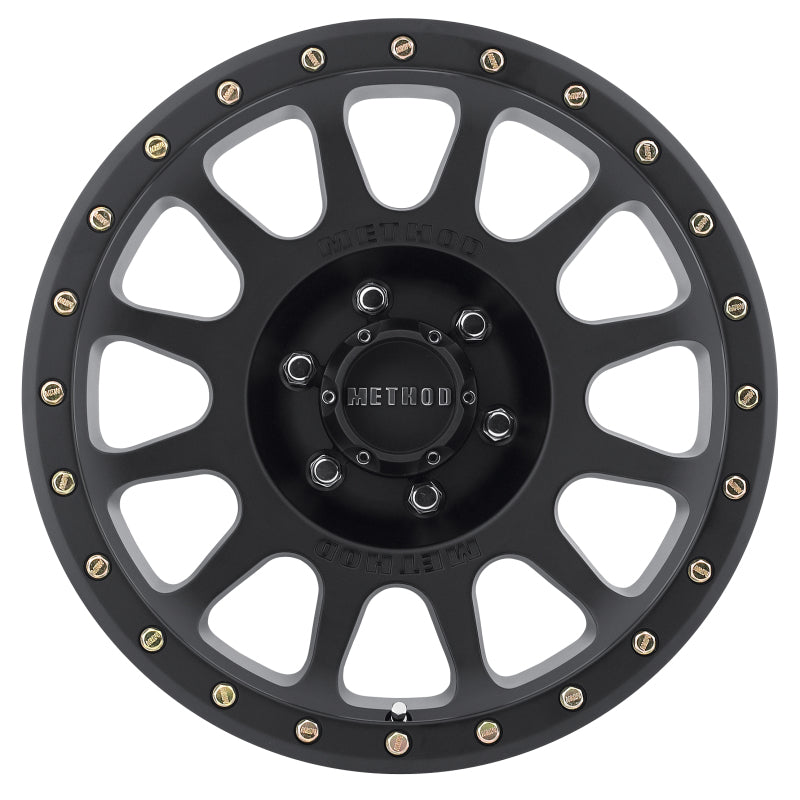 Method MR305 NV 20x10 -18mm Offset 6x5.5 108mm CB Matte Black Wheel - 0