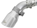 aFe MACH Force-Xp Axle-Back Exhaust System w/Polished Tip 18-20 Jeep Wrangler L4-2.0T / V6-3.6L-9