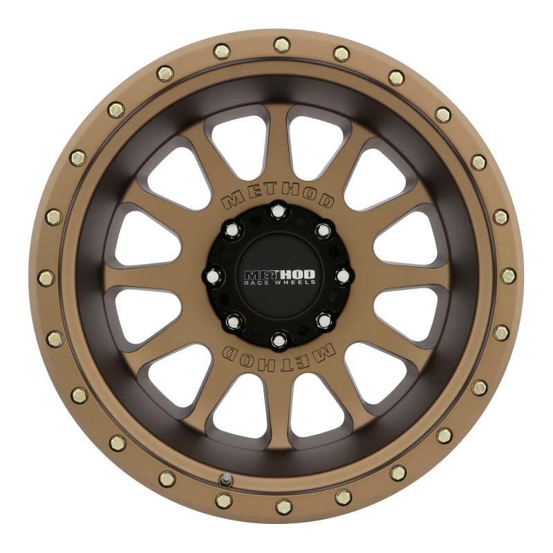 Method MR605 NV 20x10 -24mm Offset 8x6.5 121.3mm CB Method Bronze Wheel - 0