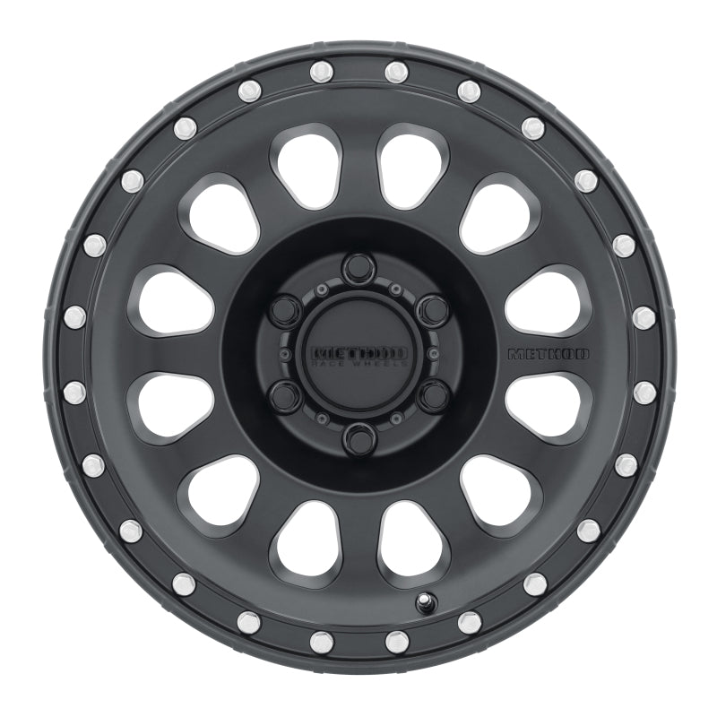 Method MR315 16x8 0mm Offset 6x5.5 106.25mm CB Matte Black Wheel - 0