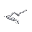 MBRP 21-Up Ford Bronco 2.3L/2.7L EcoBoost 2/4DR Aluminized Steel High Clearance Cat-back Exhaust-1