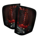 Spyder Chevy Silverado 07-13 LED Tail Lights Red Smoke ALT-YD-CS07-LED-RS-2
