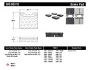 StopTech Performance 98-04 Volvo C70/98-00 V70 Rear Brake Pads-9