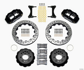 Wilwood Narrow Superlite 6R Front Hat Kit 12.88in Drilled 93-96 Mazda RX7 - 0