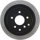 StopTech 06-07 350Z / 05-07 G35 / 06-07 G35X SportStop Slotted & Drilled Rear Left Rotor-5