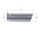 MBRP Universal Tip 6in OD Angled Rolled End 5in Inlet 18in Length T304 Exhaust-3