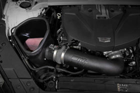 K&N 22-24 Cadillac CT5 6.2L V8 Performance Air Intake System - 0