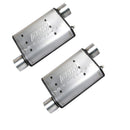 BBK 86-04 Mustang Cat Back Kit Varitune Mufflers Stainless Steel Tips-6