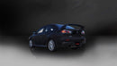 Corsa 2008-2015 Mitsubishi Lancer Evolution X Sedan 2.0L Black Sport Dual Rear Cat-Back Exhaust-3