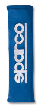 Sparco Belt Pad 2In Alcantara Blue-2