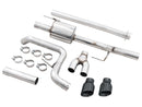 AWE 21+ Ford F150 Dual Side Exit Cat-Back Exhaust - 4.5in Diamond Black Tips *For Stock Y-Pipe Only-11
