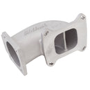 Edelbrock Low Profile Intake Elbow 90mm Throttle Body to Square-Bore Flange As-Cast Finish-7