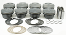 Mahle MS Piston Set Gen 3 Coyote 308ci 3.662in Bore 3.65in Stroke 5.933in Rod .866 Pin 8.4cc 12 CR-1