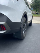 Rally Armor 23-25 Kia Sportage Black UR Mud Flap w/ Red Logo-4