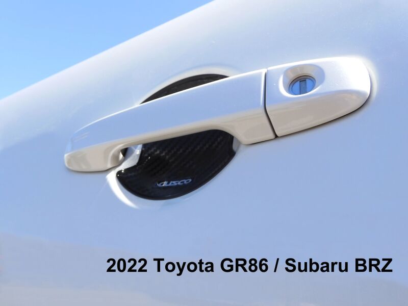 Cusco 2022+ Toyota GR86 / Subaru BRZ Door Handle Protector - 0