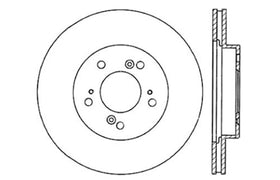 StopTech 97-01 Acura Integra Type R / 97-01 Honda CR-V Slotted & Drilled Left Front Rotor - 0