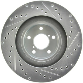 StopTech Select Sport 03-08 Subaru Forester Sport Slotted and Drilled Right Front Rotor - 0