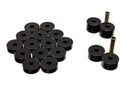 Energy Suspension 74-75 Jeep CJ5/CJ7/CJ8 Scrambler Black Body (Cab) Mount Set-3