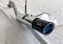 HKS Hi-Power Muffler 2014+ Honda Fit Sport GK5 w/ Carbon Tips-2