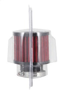 K&N 1.5in Flange ID x 3in OD x 2.5in H Rubber Base Crankcase Vent Filter-9