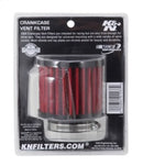 K&N 1.75 inch Vent 3 inch D 2.5 inch H Air Filter - Rubber Top-12