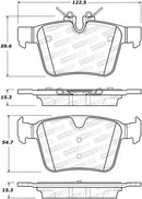 StopTech Street Brake Pads - Front-1