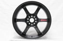 Gram Lights 57DR 18x8.5 +37 5x100 Semi Gloss Black Wheel-2